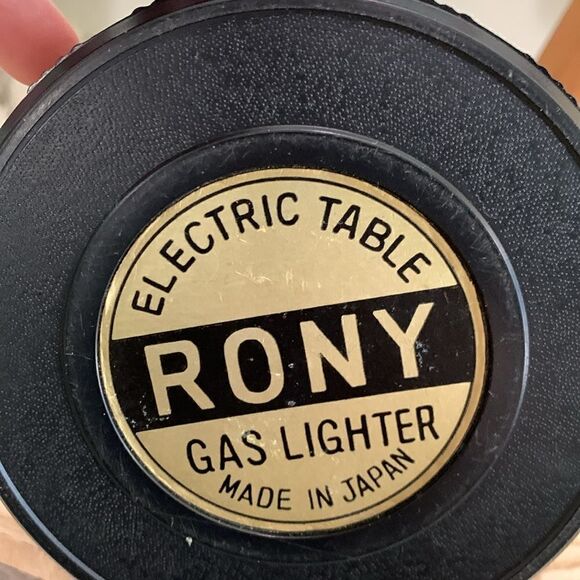 RONY Dragon Electric Table Gas Lighter Made In Japan Vintage Non Working - Picture 4 of 17